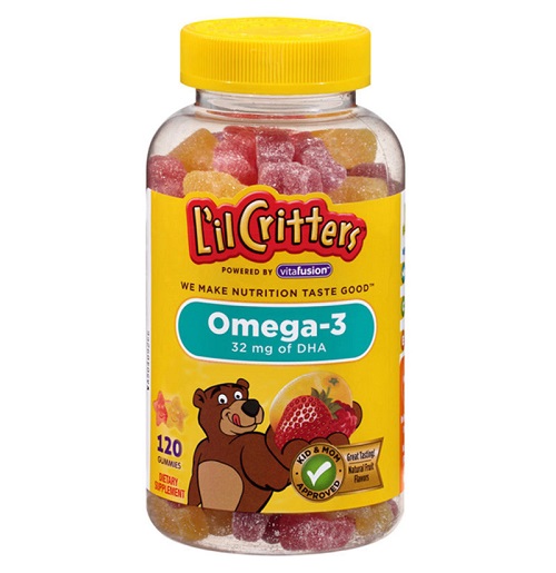 Review kẹo dẻo bổ sung vitamin Omega 3 DHA Gummy Fish-3