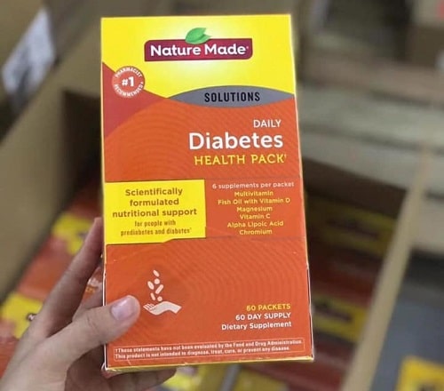 Nature Made Diabetes Health Pack 60 gói giá bao nhiêu?-1