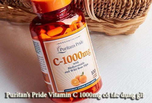 Puritan’s Pride Vitamin C 1000mg có tác dụng gì?-1