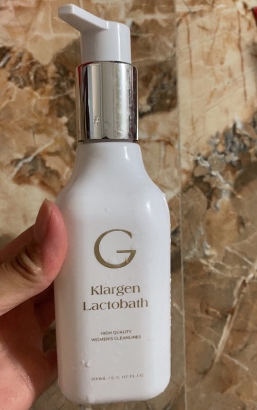 Dung dịch vệ sinh phụ nữ Gcell Klargen Lactobath review-7